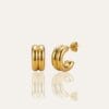 Ayla Gold Stud Earrings