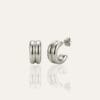 Ayla Silver Stud Earrings
