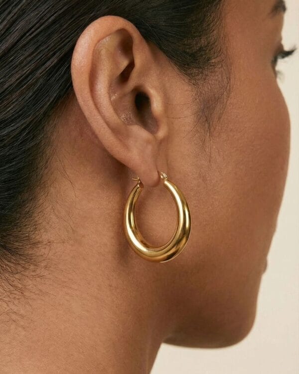 17 Ophelia Gold Hoop Earrings