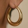 18 Ophelia Gold Hoop Earrings