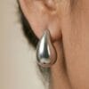 Noor Silver Stud Earrings