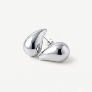 Noor Silver Stud Earrings