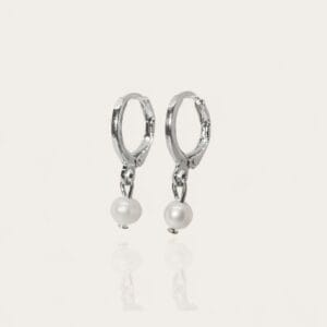 Silver Moon Earrings