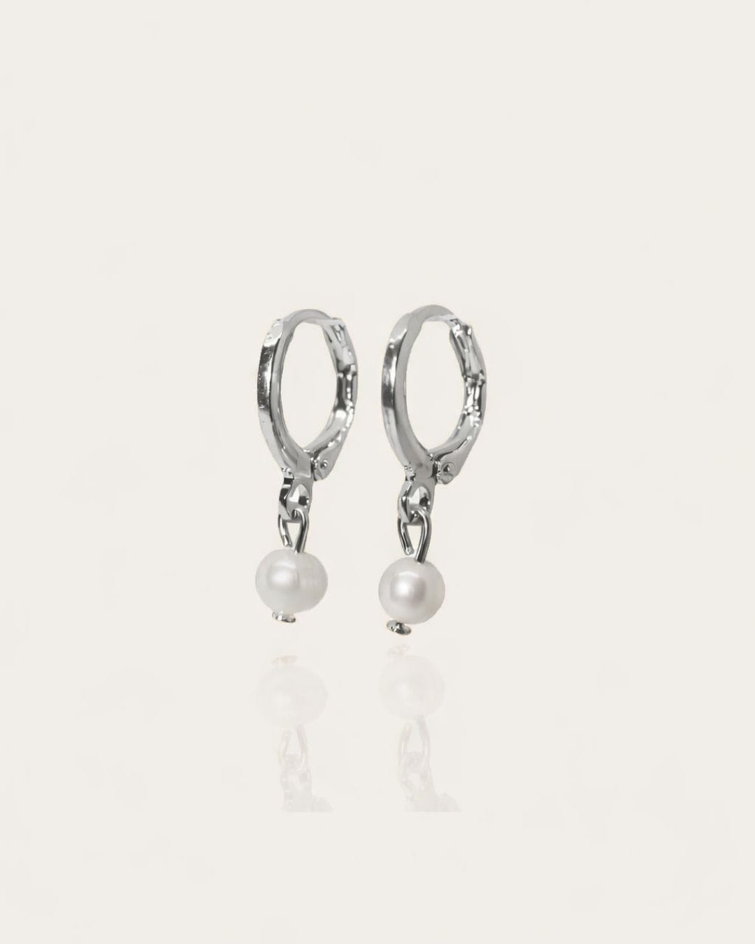 Silver Moon Earrings