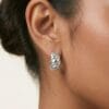 Claire Silver Stud Earrings