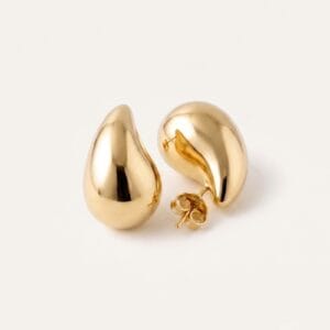 Noor Gold Stud Earrings