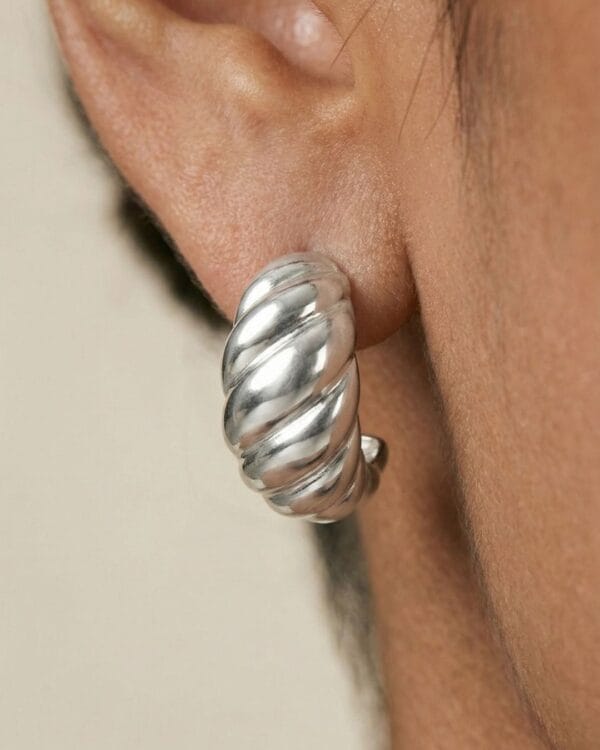 Claire Silver Stud Earrings