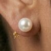 8 Pearl Studs Earrings