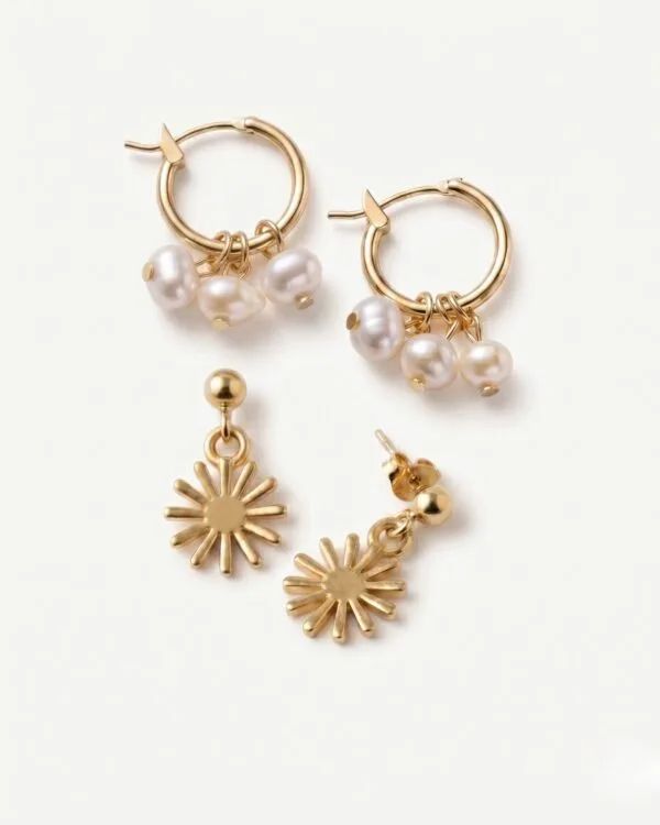 The Never-Take-Off Earring Set