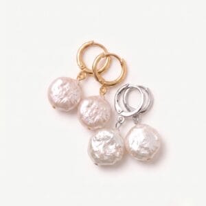 The Mixed Metals Hoop Coin Set
