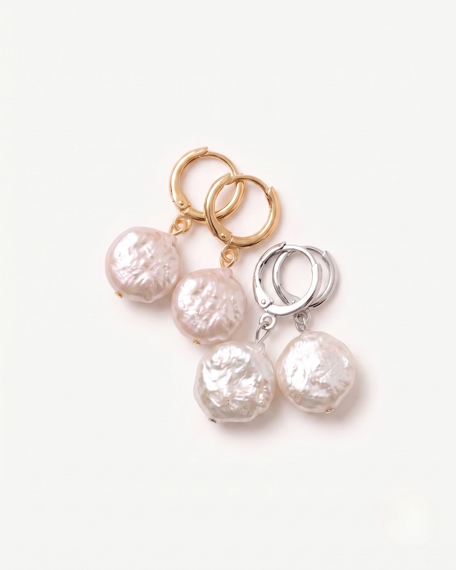The Mixed Metals Hoop Coin Set
